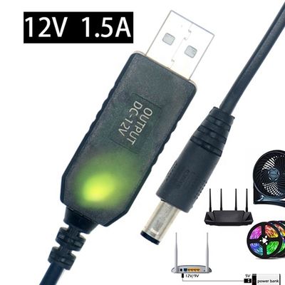 acheter QC3.0 QC2.0 QC Chargement de grande sortie 12V 1.5A 9V 2A 5V à 12V câble de charge USB pour bande LED du routeur online manufacture