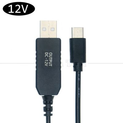 acheter Convertisseur de puissance de 1m de haute qualité 5v à 12v USB à USB Type C câble de chargeur de puissance pour tapis légers online manufacture