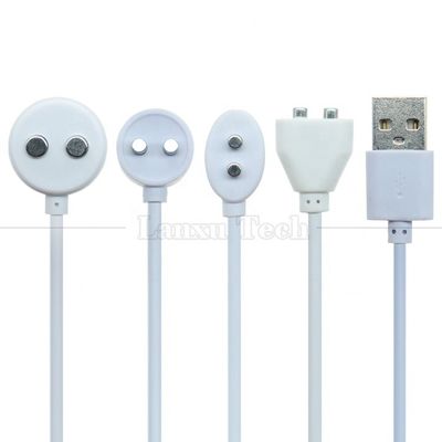 acheter 2 PIN USB Magnétique électrique brosse à dents Instrument de beauté pour adultes Jouets sexuels Vibrateur Cable de chargeur online manufacture