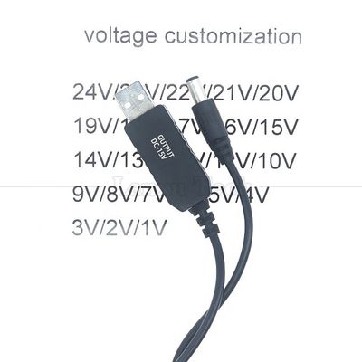 acheter Voltage personnalisé 15V 12V 10V 9V 4V 3V USB à DC Micro Type C câble de chargeur pour routeur online manufacture