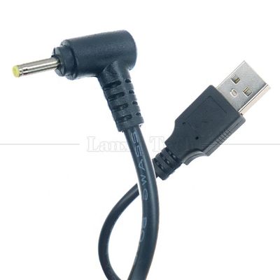 acheter 90 degrés à angle droit USB A mâle à DC 2.5x0.7mm Jack à baril câble de charge mâle pour routeur tablette online manufacture