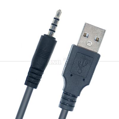acheter 1M USB A mâle à 4 pôles 3.5mm Audio DC Jack câble de chargeur pour haut-parleur de voiture online manufacture