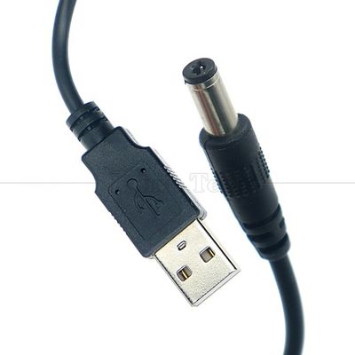 acheter 1m 3m 5m 10m 1A 2A 5A USB A mâle à DC 5.5x2.1mm 3.5 1.35 4.0 1.7 câble de chargeur de prise électrique Jack à baril pour caméra de vidéosurveillance LED online manufacture