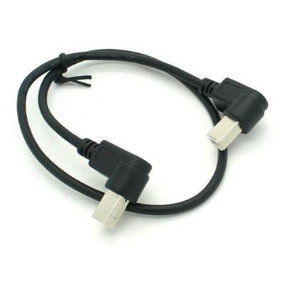 acheter Personnalisation 90 degrés angle droit mâle à mâle câble USB B online manufacture
