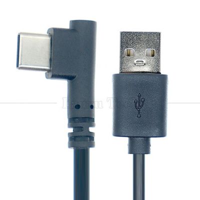 acheter Cable de chargeur de données USB à type C de haute qualité à angle droit de 90 degrés pour appareil photo de tablette de téléphone online manufacture