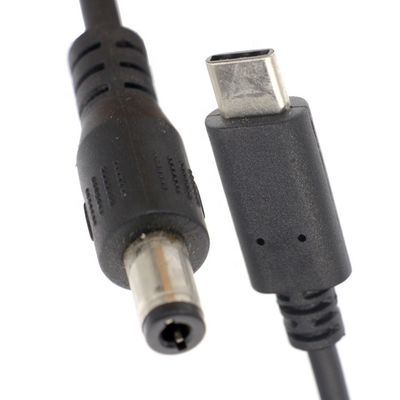 acheter USB personnalisé 3.1 Type C mâle à DC 5.5x2.5mm mâle Jack chargeur de batterie câble d'alimentation pour ordinateur portable online manufacture