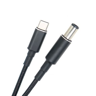 acheter 100W 20V 5A PD chargeur USB tressé durable de type C à DC 7.4x5.0mm câble pour ordinateur portable online manufacture