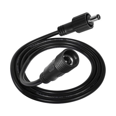 Jack à courant continu masculin à féminin étanche à l'eau 5.5x2.1mm 5.5x2.5mm 3.5x1.35mm câble d'extension d'alimentation pour la lumière LED