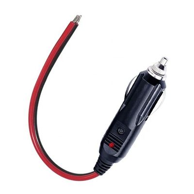12V 24V 15A fusible allume-cigarette pour voiture prise mâle avec fil plombé
