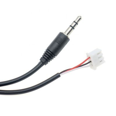 Jack audio TRS de 3,5 mm personnalisé au câble de connecteur 3 broches JST XH