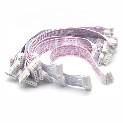 2 3 4 5 6 7 8 épingle JST XH 2.54 mm connecteur à bande plate