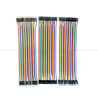 40 PIN Connecteur Dupont de sexe masculin à féminin Panneau à pain Jumper fil GPIO câble pour Arduino