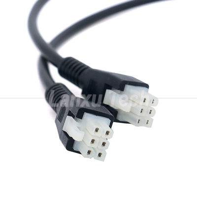 Personnalisation surmoulé mâle à mâle femelle 6 broches 2451350620 Molex Mini-Fit 4,2 mm câble d'assemblage de connecteur de hauteur