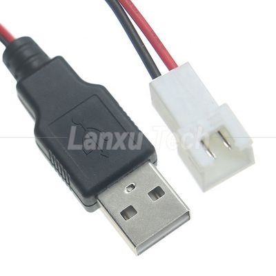 Cable de prise USB de type A mâle à JST XH 2.54 de hauteur 2 broches