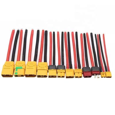 12AWG 16AWG 100mm 150mm 200mm XT30U XT60 XT60H XT90 Connecteur mâle femelle à fils nus Harnais de câble de fin pour batterie de moteur Fpv