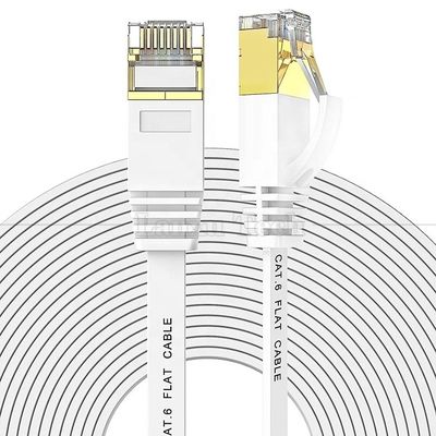 1m 5m 10m UTP FTP Shield Cat5 Cat5e Cat6 Ca6a Cat7 RJ45 câble LAN réseau Ethernet à patch plat pour routeur