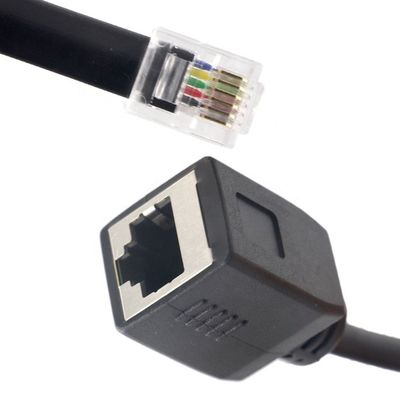 personnalisation câble d'extension réseau Ethernet de type mâle à femelle Cat5 Cat5e Cat6 Cat7 8P8C RJ45 8p8c