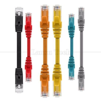 Écran personnalisé 1m 3m 5m 10m STP UTP Pure Cooper Cat5 Cat5e Cat6 Cat7 Cat8 RJ45 câble réseau LAN Ethernet