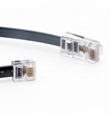 Connexion PIN personnalisée RJ45 8P8C à RJ11 6P4C Téléphone ADSL Modem Wan