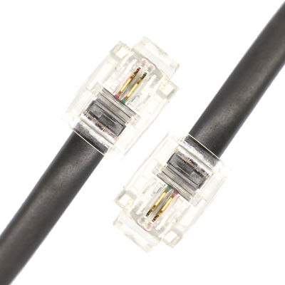 Interphone personnalisé 1M 2M 3M Shield Cat3 RJ11 6P2C Téléphone câble Adsl