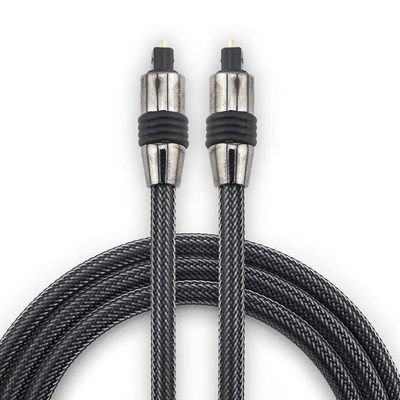 1M 2M 3M 5M Cable audio optique numérique à fibre optique tissée de haute qualité