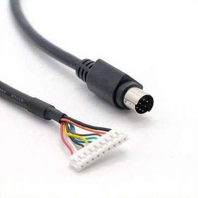 CUSTOM 1M PC contrôleur du moteur S vidéo 9 PIN JST connecteur à 8 PIN Mini DIN au câble