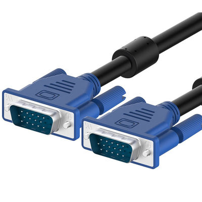 OEM 1.5m 1080P Homme à Homme Femme HD DB 15 PIN VGA à VGA câble de moniteur pour PC ordinateur