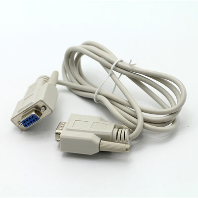 OEM Bouclier mâle à femelle DB9 RS232 9 broche à travers le câble de données série d'extension
