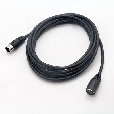 1M 3M 5M Bouclier mâle à femelle 7 connecteur PIN DIN câble d'extension MIDI