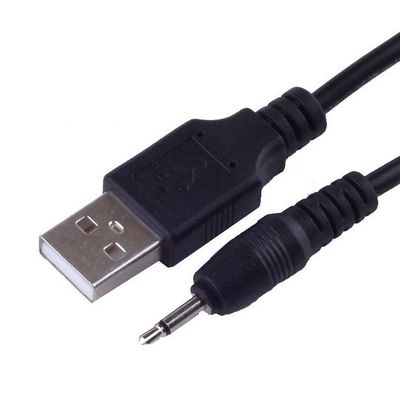 USB personnalisé au câble de charge mono audio Jack DC de 2,5 mm
