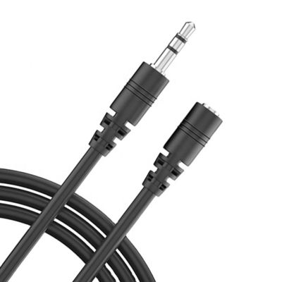 Cable d'extension de jack audio personnalisé 1M 2M homme à femme 3,5 mm