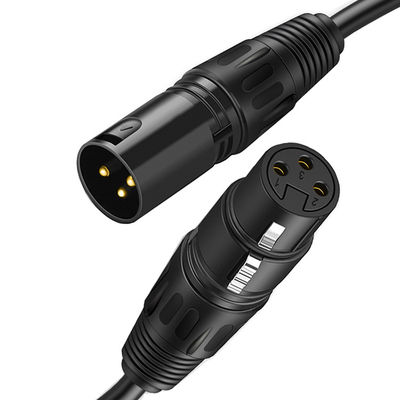 Microphone HiFi OEM Microphone 3 PIN Connecteur XLR Jack audio mâle à XLR câble DMX féminin