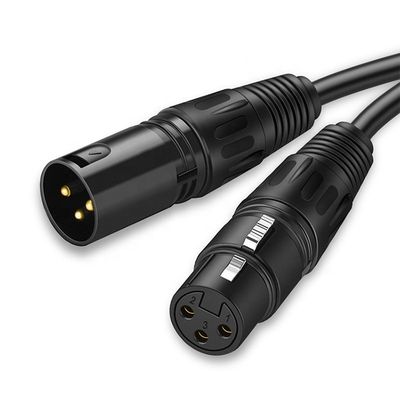 1m 3m 5m 3 connecteur PIN XLR Jack audio mâle à XLR câble DMX femelle