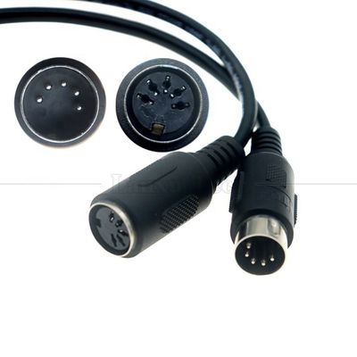 Cable d'extension MIDI 5 PIN DIN de haute qualité 1M 3M 5M mâle à femelle pour guitare clavier audio