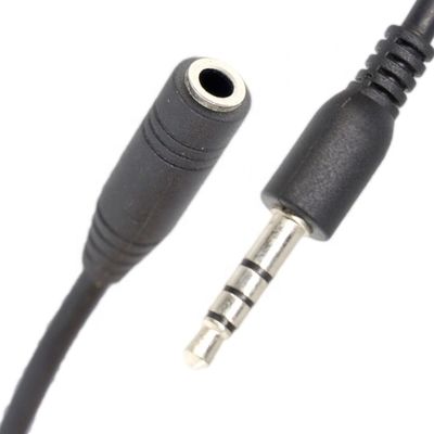 3.5mm Jack TRRS mâle à 3.5mm Jack TRRS femelle câble d'extension audio stéréo aux
