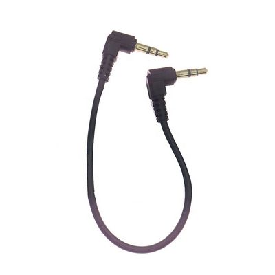 0.2M 1M 2M 3M 10M 90 degrés angle mâle à mâle 3 pôles TRS Stereo Audio Jack câble d'extension pour casque haut-parleur de voiture