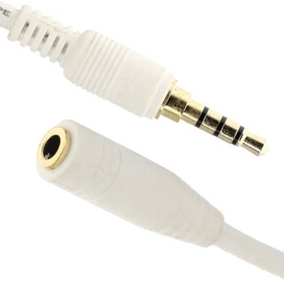1m 2m 3m 3,5mm 4 pôles TRRS Jack mâle à 3,5mm TRRS féminin Stereo Aux Audio câble de prolongation