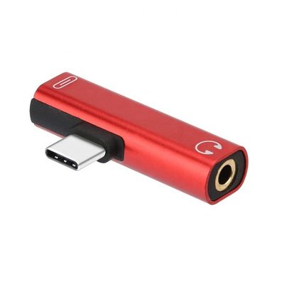 2 en 1 USB de type C à 3,5 mm Jack PD Chargeant adaptateur audio casque