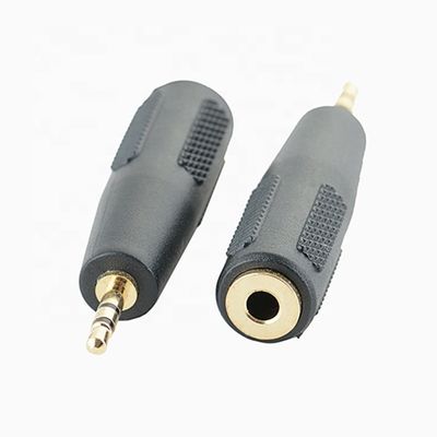 3 pôles TRS Jack homme à femme 2,5 à 3,5 Adaptateur audio