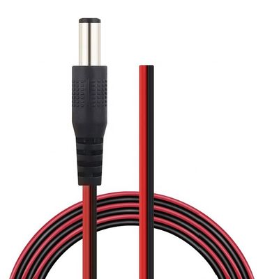 5521 5525 3.5 connecteur DC mâle à ouvrir câble de fin de fil nu