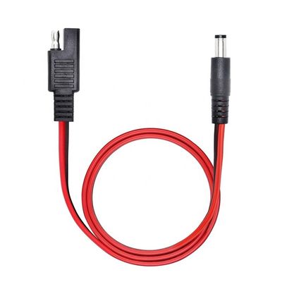14AWG DC Plug 5,5x2,1 mm Connecteurs mâles à SAE 2 broches Cable d'extension pour panneau solaire RV automobile