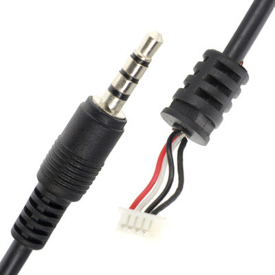 Assemblage personnalisé 1M 2M 3M 3,5 mm TRRS Audio DC Jack à JST 2,0 mm 2,54 mm câble de hauteur