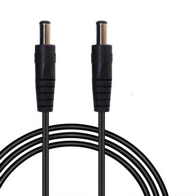 OEM 1M 3M 12V 5V mâle à mâle 2 cœurs 5.5X2.5mm 5.5X2.1mm 1.35x3.5mm câble d'alimentation CC