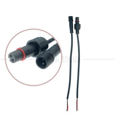 Cable imperméable à l'eau de haute qualité IP67 IP68 mâle femelle M12 pour lumière LED