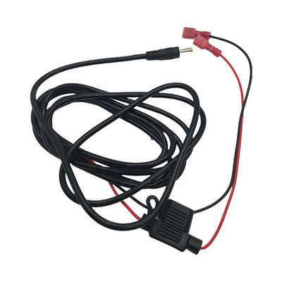 Jacket métallique résistant à la mastication DC 5.5x2.1mm 4.0x1.7mm à connecteur à épée câble d'extension d'alimentation pour caméras de piste