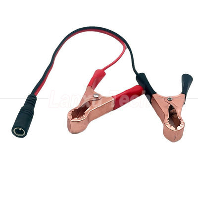 Jack à courant continu mâle femelle 5,5x2,1 mm à Alligator Clips Chargeur de voiture câble d'alimentation électrique