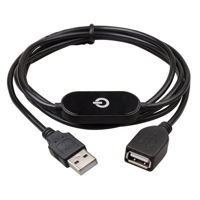 Touch Dimmer Commutateur de type mâle à femelle Un câble d'extension USB pour les lampes à bande LED