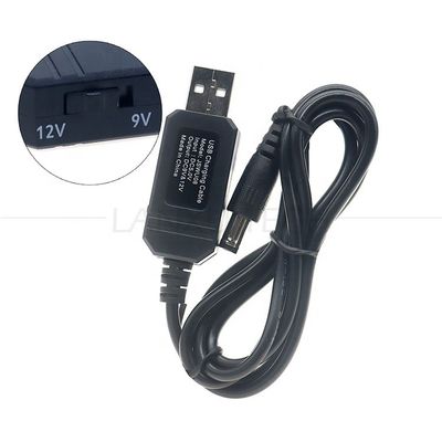 USB de haute qualité 5v à 9v 12v Cable de renforcement du câble de courant continu pour le routeur
