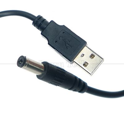 1m 3m 5m 10m 20AWG 24AWG 28AWG USB à 2,1 5,5 mm DC Jack à baril connecteur câble de recharge électrique pour lampe à LED