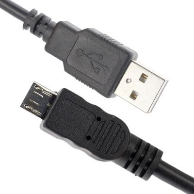 Personnalisation de la charge de données USB 2.0 Un câble de charge de type mâle à micro USB